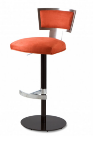 Pharaoh Gas Lift Adjustable Barstool by Elite Modern